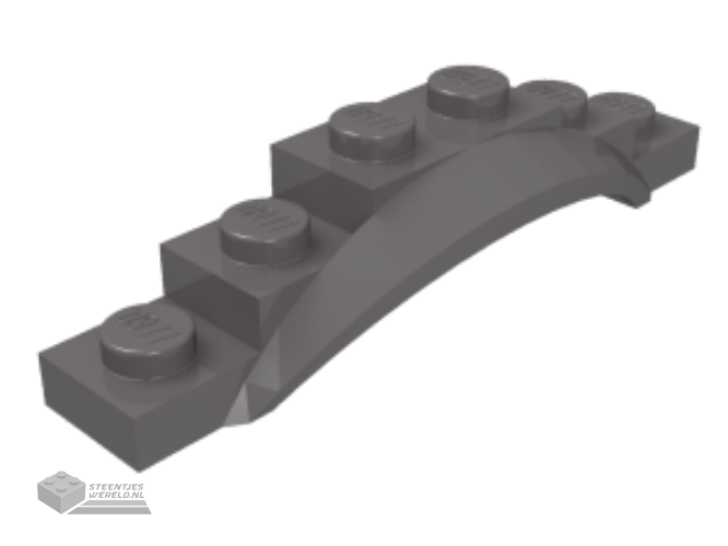 62361 -Spatbord 1 1/2 x 6 x 1 met boog