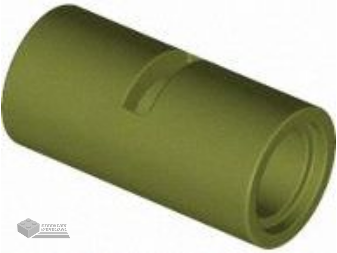 62462 – Technic, pin Connector rond 2L met gleuf (Pin Joiner rond)