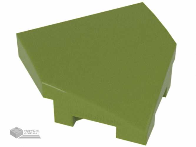 66956 – Wedge 2 x 2 x 2/3 Pointed met nop inkepingen