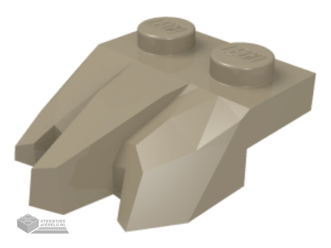27261 – Plaat, aangepast 1 x 2 met 3 klauwen / Rock Fingers