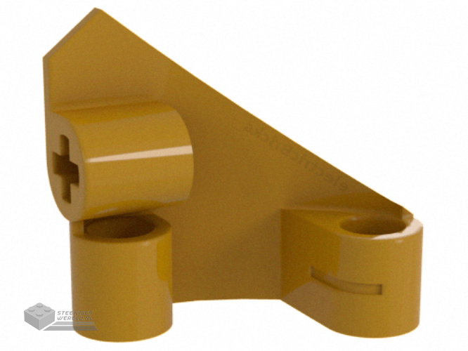 2403 – Technic, Panel Curved #10 3 x 3 Tapered Right