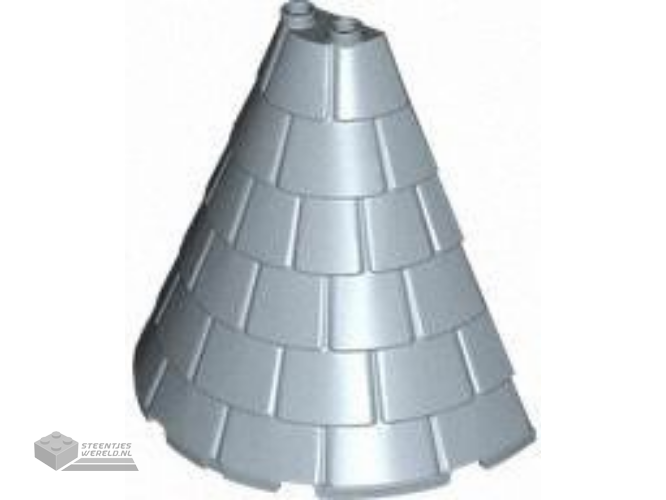 1746 – Tower Roof 4 x 8 x 6 Half Cone Shaped with Roof Tiles