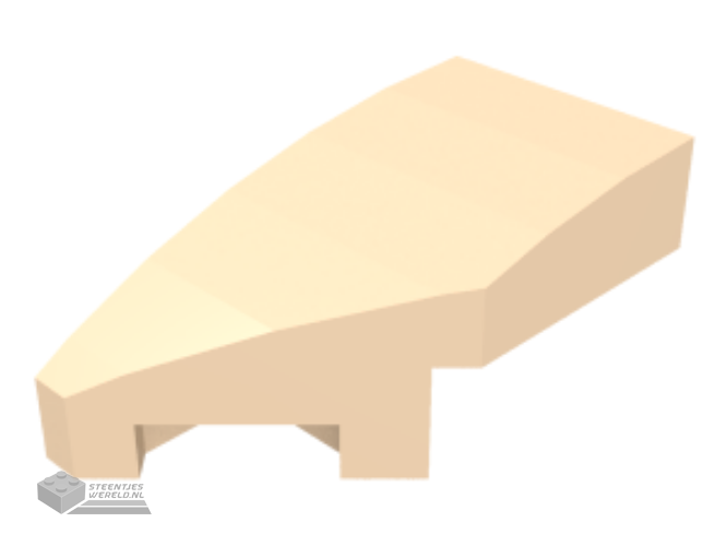 29120 – Wedge 2 x 1 x 2/3 met nop inkeping links