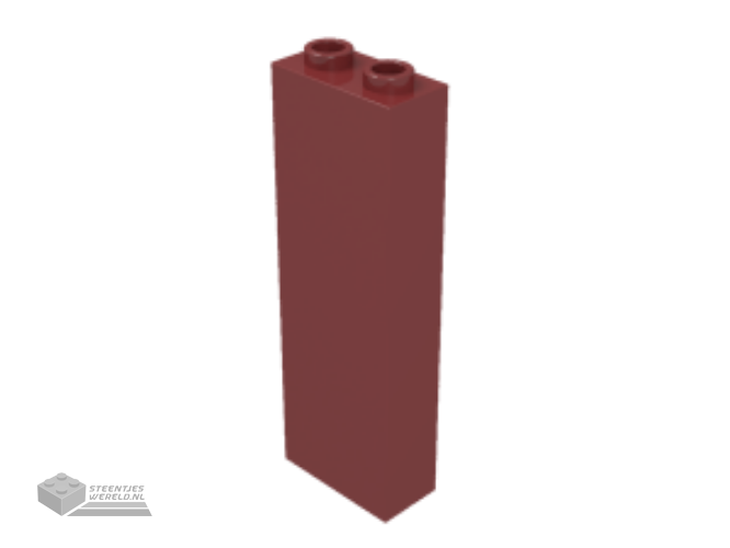2454 – Steen 1 x 2 x 5 – deels open noppen of holle noppen