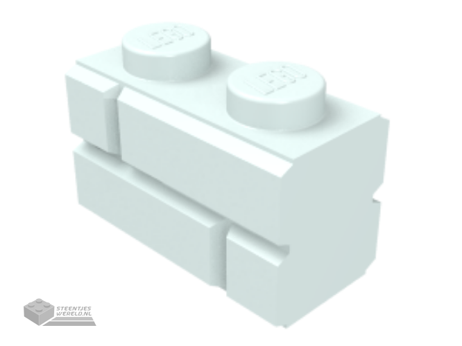 98283 – Steen, aangepast 1 x 2 met metselwerkprofiel