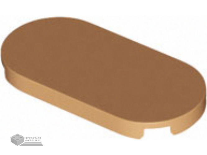 66857 – Tegel, rond 2 x 4 Oval