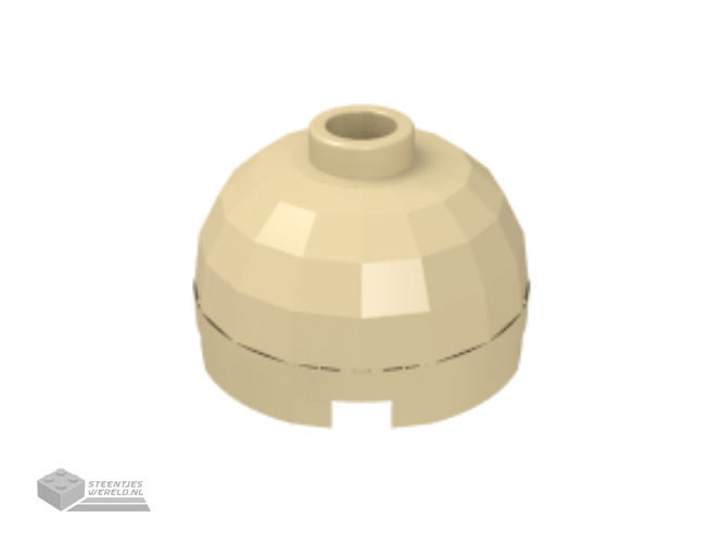 553 – Brick, Round 2 x 2 Dome Top