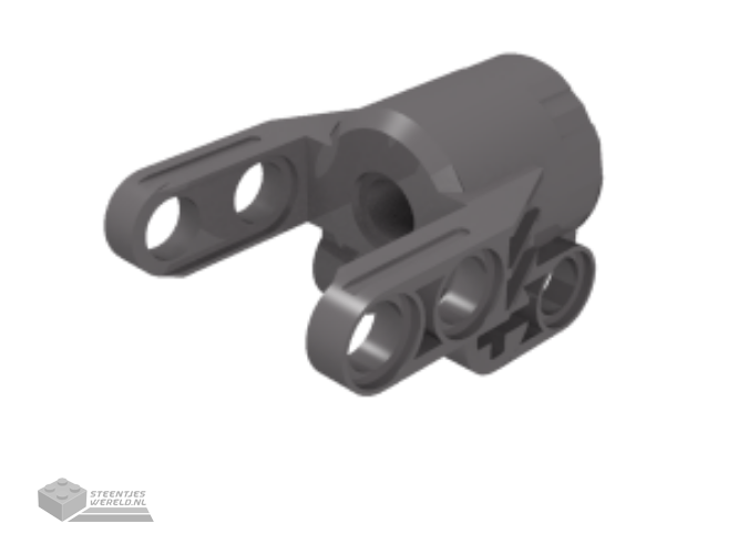 61904 - Technic, Technic as en pin Connector Block 4 x 3 x 2 1/2 (Linear Actuator houder)