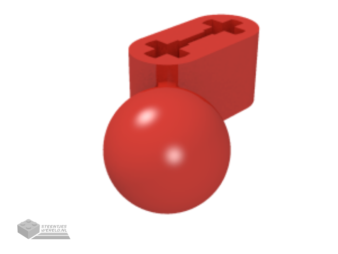50923 – Technic, Liftarm, aangepast Ball Joint Angled 1 x 2