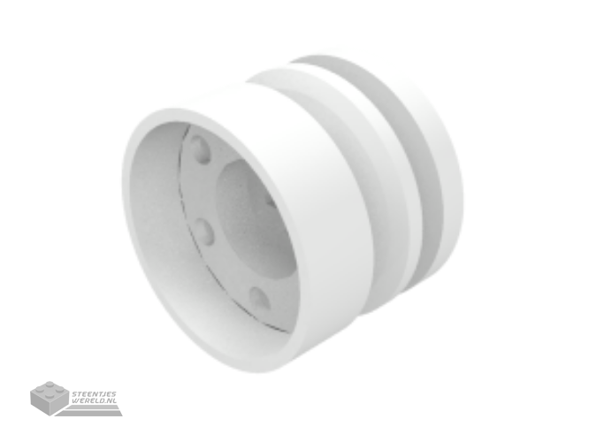55982 – Wheel 18mm D. x 14mm met Technic as gat, Fake Bolts en Shallow Spokes