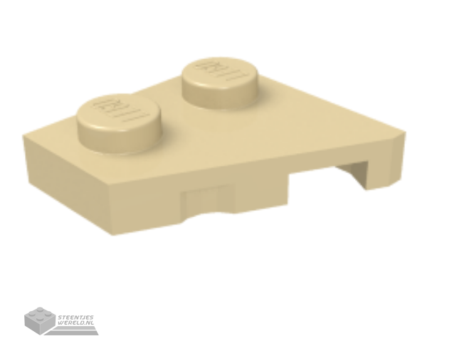 24299 – Wedge, Plaat 2 x 2  links