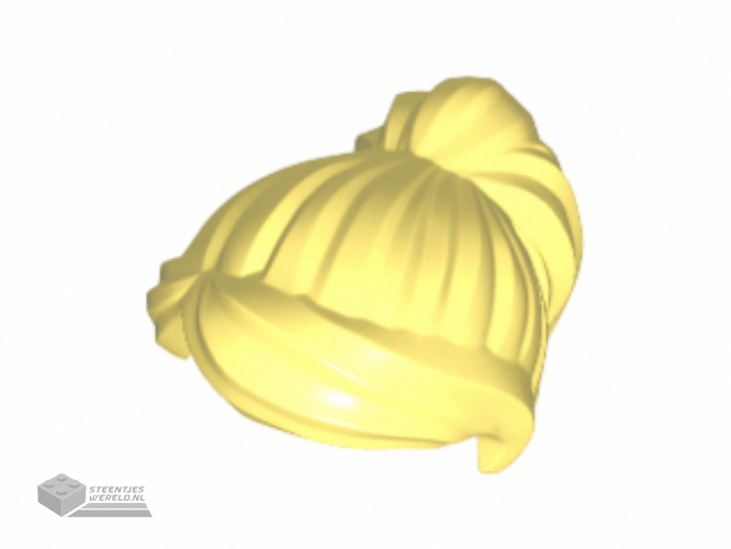 87990 – Minifigure, Hair Female Ponytail en Swept zijwaarts Fringe