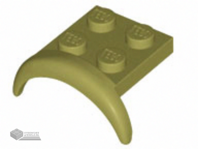 49097 -Spatbord 3 x 3 x 1 met boog rond
