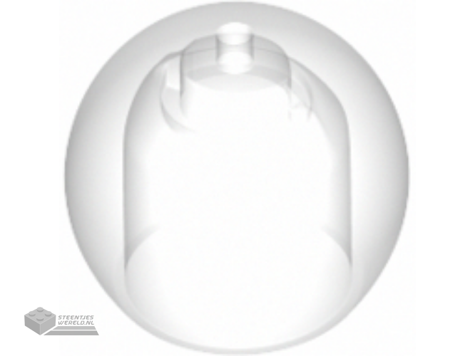 51283 – Minifigure, hoofddeksel Helmet rond Fishbowl