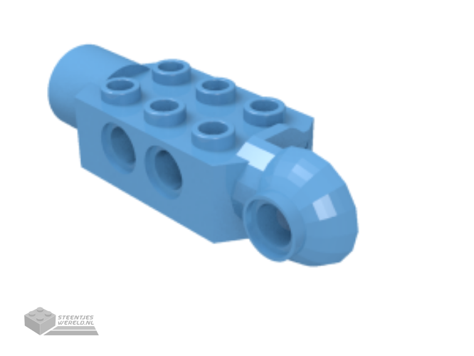 47432 – Technic, Brick Modified 2 x 3 with Pin Holes, Rotation Joint Ball Half (Vertical Side), Rotation Joint Socket