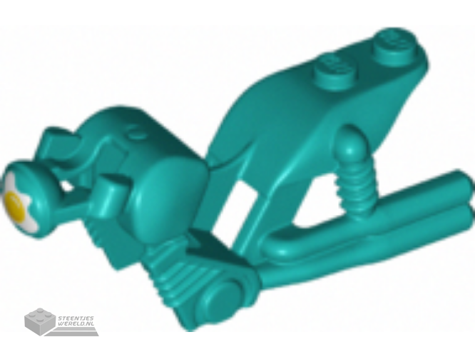 75537pb02 – Motorcycle Fairing, Stuntz Dual Exhaust Bike with Fried Egg on Headlight Pattern