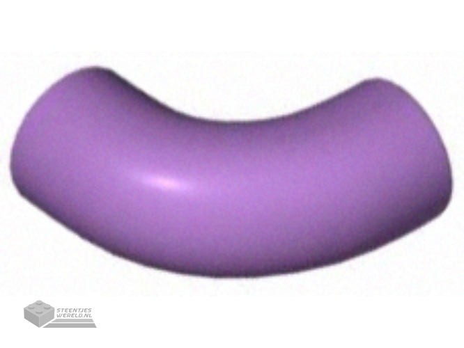 25214 – Steen, rond 1 x 1 d. 90 Degree Elbow – zonder nop – Type 2 – Technic as gat