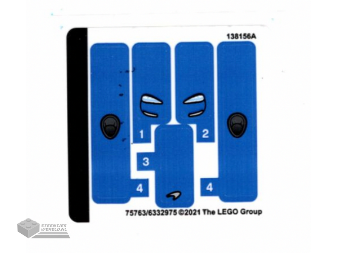30343stk01 – Sticker Sheet for Set 30343 – (75763/6332975)