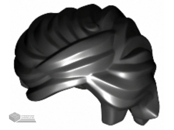 43753 - Minifigure, Hair Swept achterkant Tousled