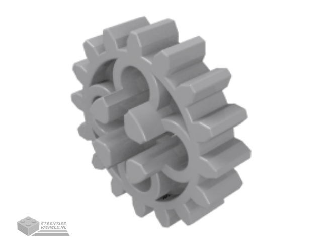 4019 - Technic, tandwiel 16 tanden (First Version - 4 ronde gaten)