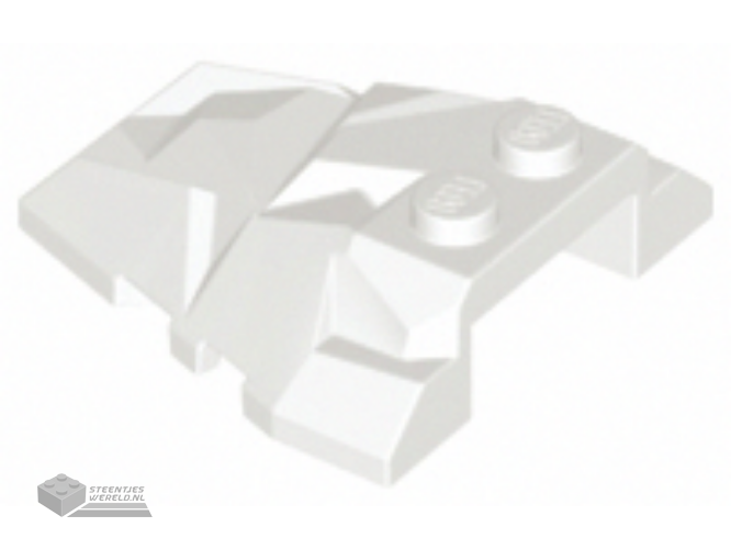 64867 – Wedge 4 x 4 Fractured Polygon bovenkant