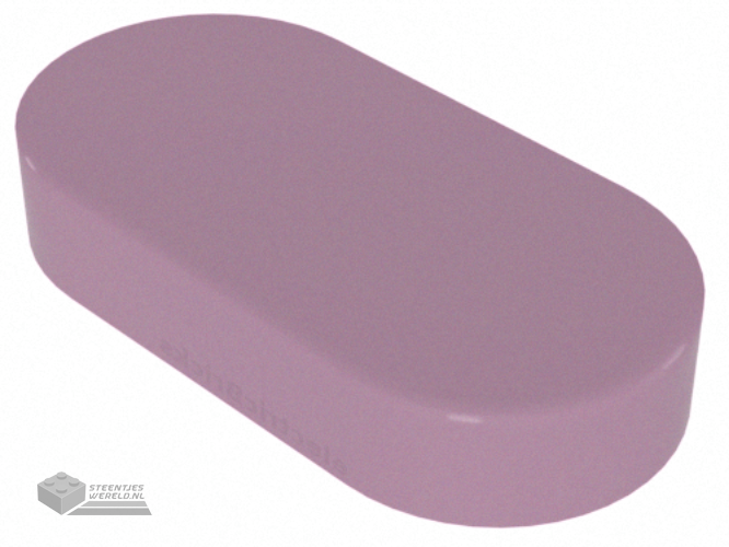 1126 – Tile, Round 1 x 2 Oval