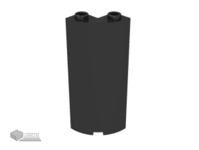 30987 – Cylinder kwart 2 x 2 x 5 met 1 x 1 uitsnede