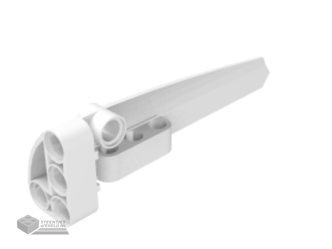 64393 – Technic, paneel Fairing # 6 lang Smooth, zijkant B