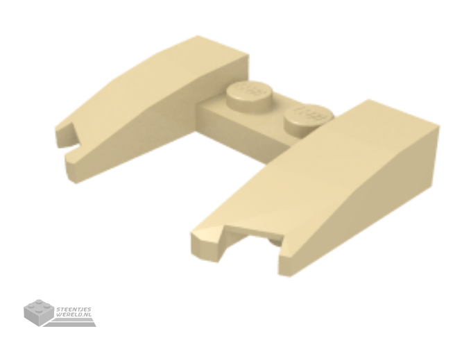 11291 – Wedge 3 x 4 x 2/3 gebogen met uitsnede