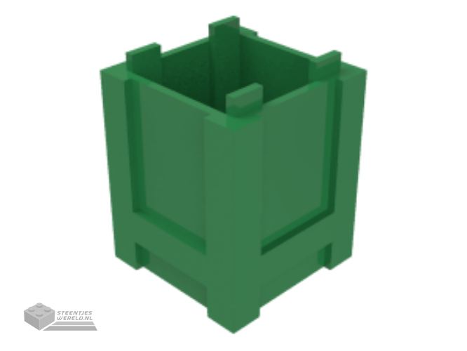 61780 – Container, Box 2 x 2 x 2 – bovenkant open