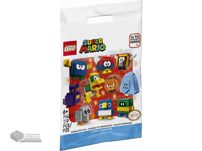 char04-9 – Scaredy Rat, Super Mario, Series 4 (Complete Set)
