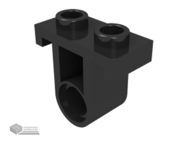 32529 - Technic, pin Connector Plaat met One gat (Single op onderkant)