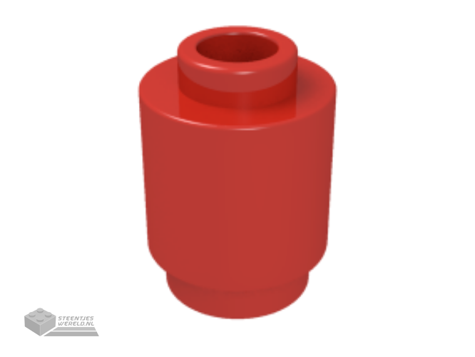 3062b – Steen, rond 1 x 1 open nopje