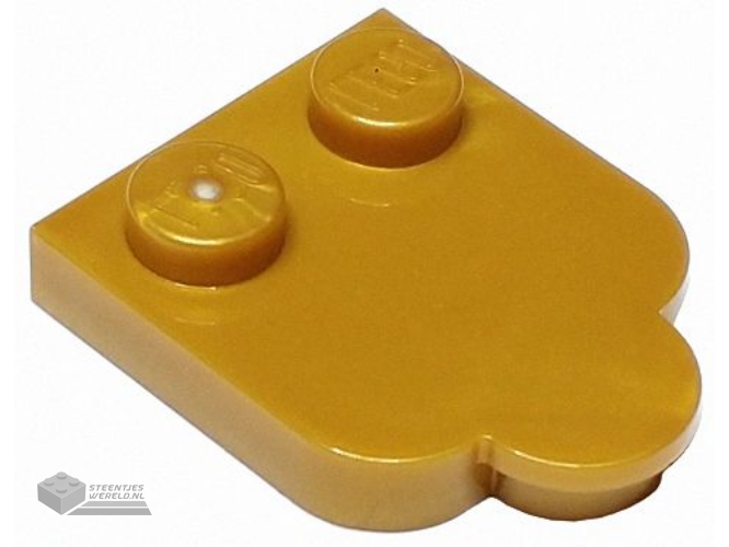 5518 – Tile, Modified 2 x 2 with Studs on Edge, Rounded Corners and 1 x 1 Half Circle Extension
