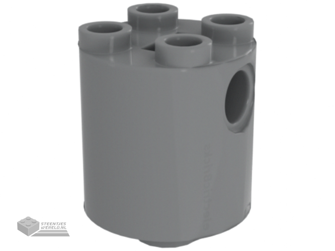 30361c – Steen, rond 2 x 2 x 2 Robot Body – met onderkant Technic as houder x vorm + vorm