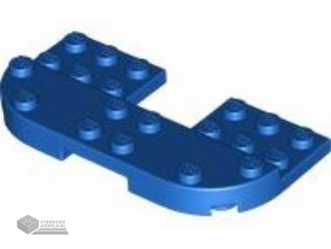 73832 – Plate, Round 4 x 8 x 2/3, Raised 2 x 8 en 2 x 2 Cutout