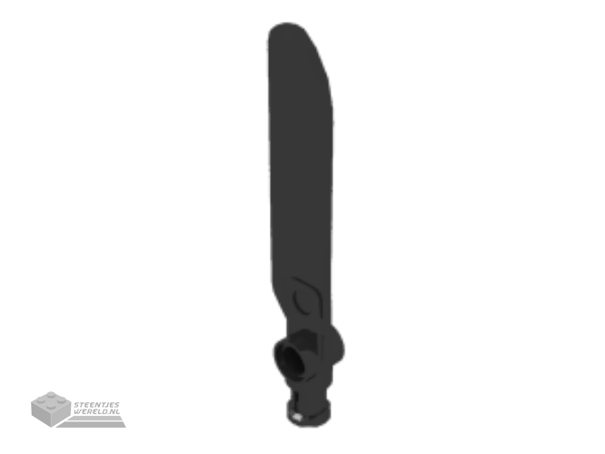 99012 – Technic Rotor Blade klein met Technic as en pin Connector uiteindes