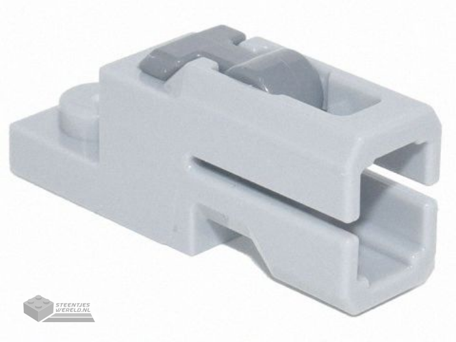69754c01 – Projectile Launcher, 1 x 2 Mini Blaster / Tile Shooter with Dark Bluish Gray Trigger (69754 / 69755)