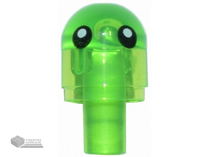 58176pb01 – Bar with Light Cover (Bulb) / Bionicle Barraki Eye with Black Eyes Pattern (Z-Blob)
