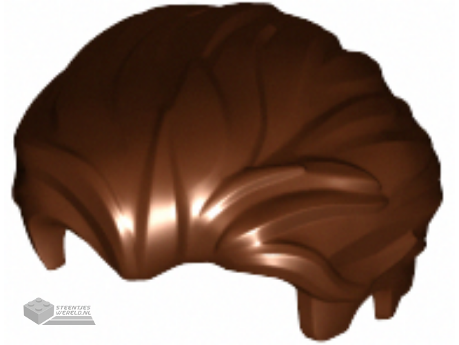 25972 - Minifigure, Hair Swept achterkant met Slight Widow's Peak en Short bakkebaarden
