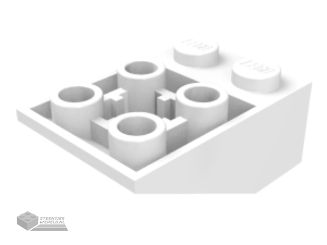 3747b – Dakpan, omgekeerd 33 3 x 2 met connecties tussen noppen