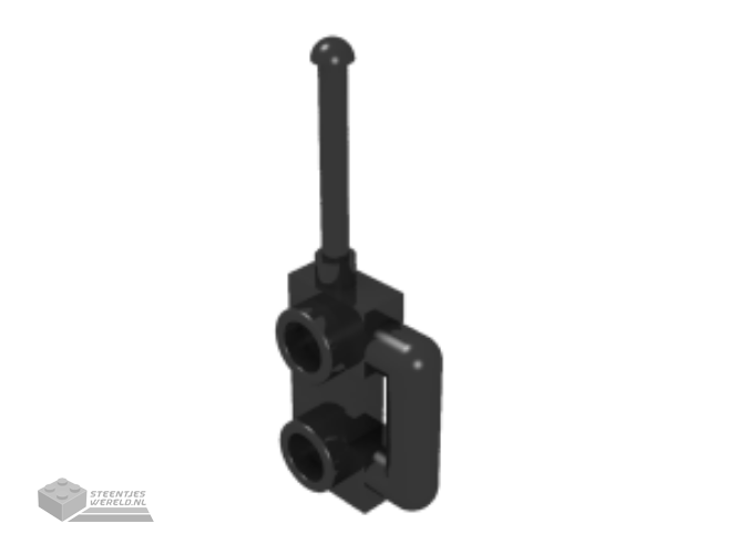 3962b - Minifigure, Utensil Radio met Extended Hendel