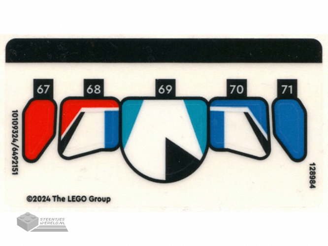 76922stk03 - Sticker Sheet for Set 76922, Sheet 3 - (10109324/6492151)
