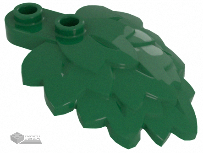 5058 – Plant Plate, Round 1 x 2 with Layered Leaves