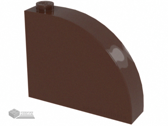 65734 – Dakpan, gebogen 4 x 1 x 2 2/3 met nopje