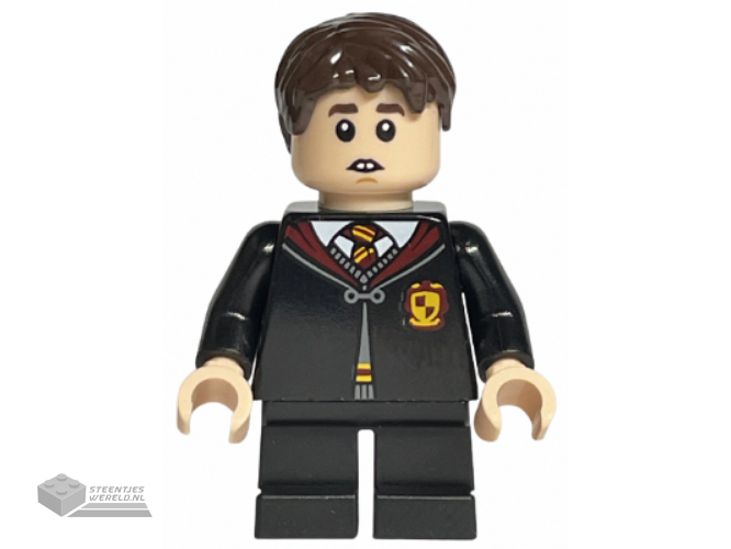 hp299 – Neville Longbottom – Gryffindor Robe Clasped, Black Short Legs