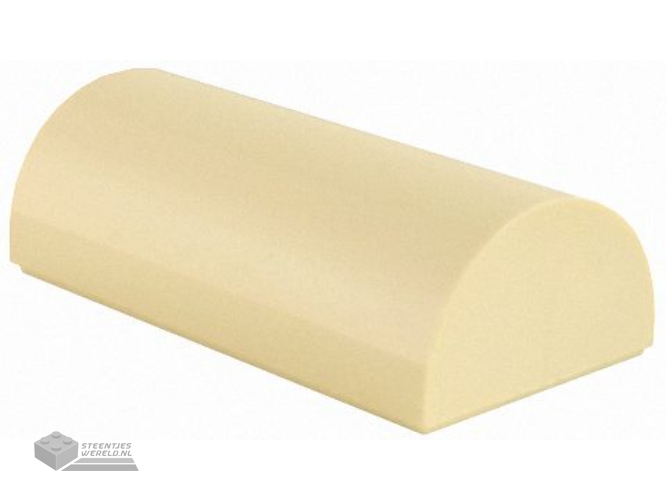 6192b – Slope, Curved 2 x 4 Double with Groove
