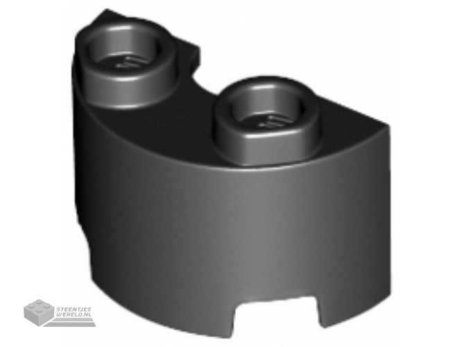 68013 – Cylinder Half 1 x 2 x 1
