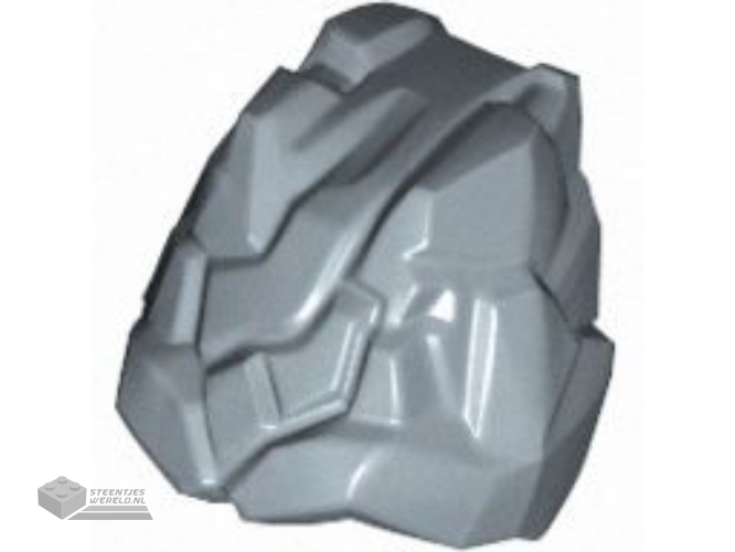 78940 - Minifigure, Headgear Head Top, Cracked Rock