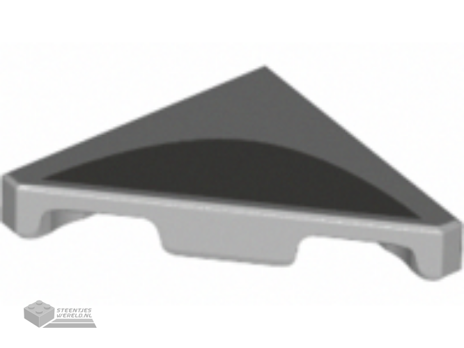 35787pb006 – Tile, Modified 2 x 2 Triangular with Dark Bluish Gray Curve Pattern
